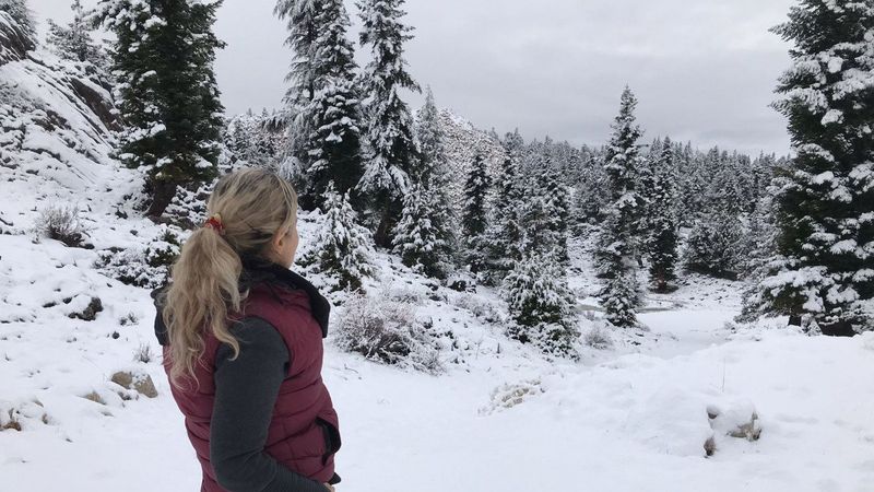 Mersin yaylaları beyaza büründü