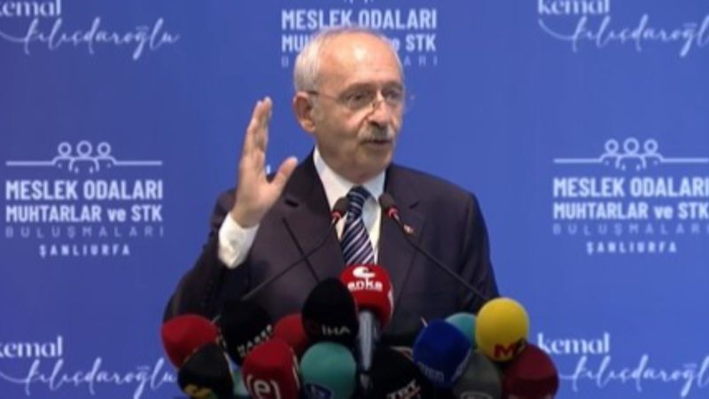 Kemal Kılıçdaroğlu'ndan Şanlıurfalı çiftçilere bedava elektrik sözü
