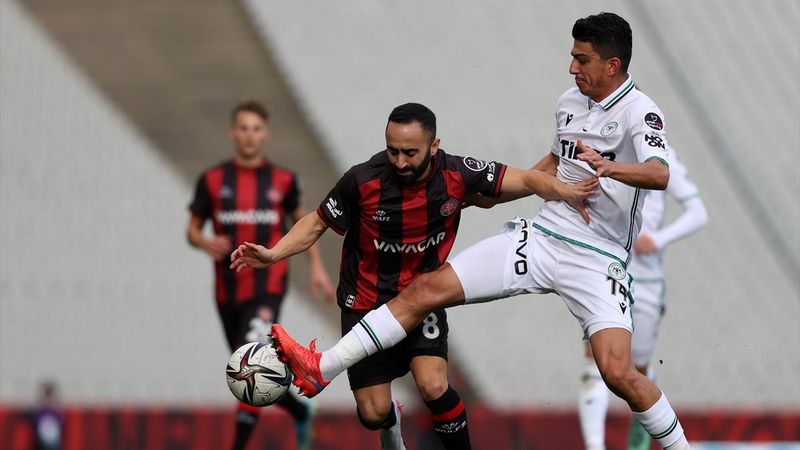 Konyaspor, Karagümrük'ü 4 golle geçti