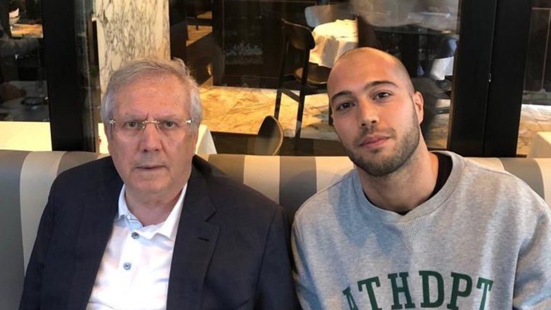 Aziz Yıldırım ve Ben Fero bir arada