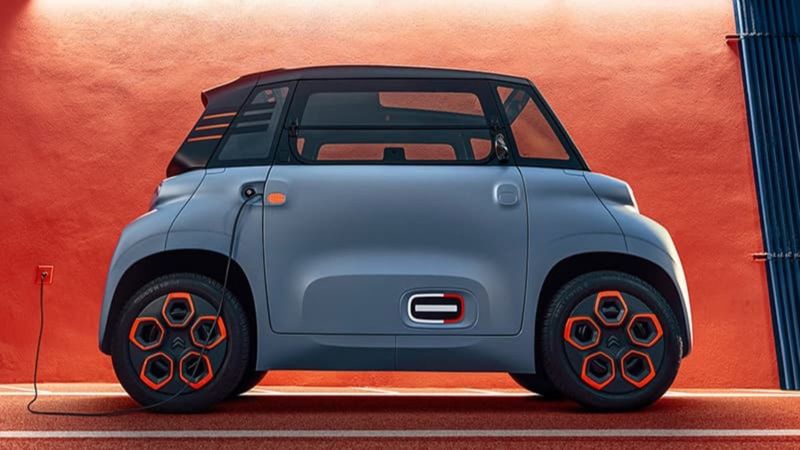 2 kişilik elektrikli araç Citroen Ami, 2022'de satışa çıkıyor