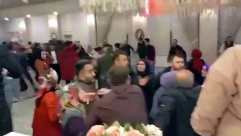 Sakarya'daki düğünde itişme kavgası