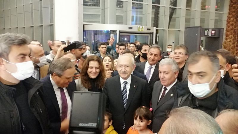 Kayseri'de Kemal Kılıçdaroğlu'na doğum günü sürprizi