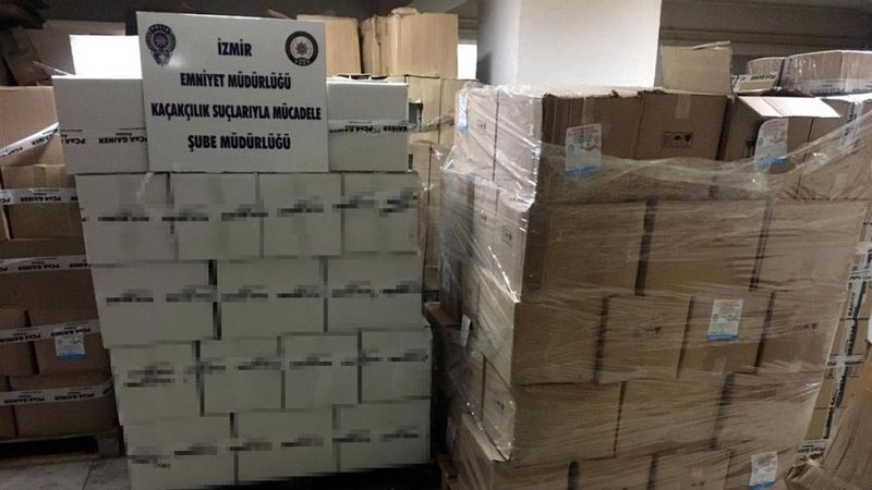 İzmir'de 6 ton sahte etil alkol ele geçirildi