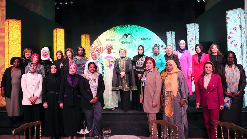 Emine Erdoğan, Afrikalı First Lady'lerle görüştü