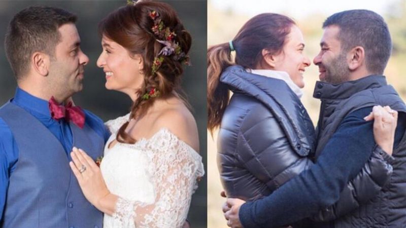 Ceyda Düvenci evlilik yıldönümünü kutladı