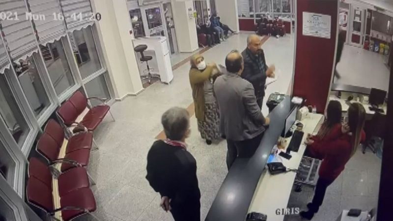 Mardin'de hasta yakını, doktora kolonya şişesiyle saldırdı