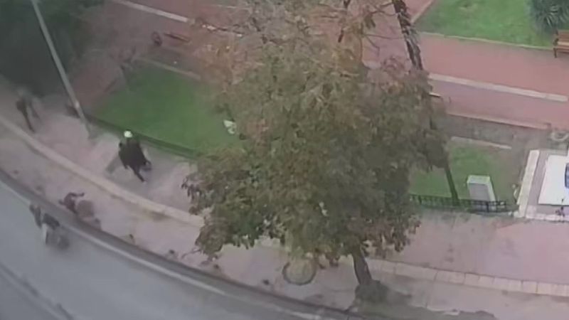 Samsun'da motokurye, yayaya çarptı