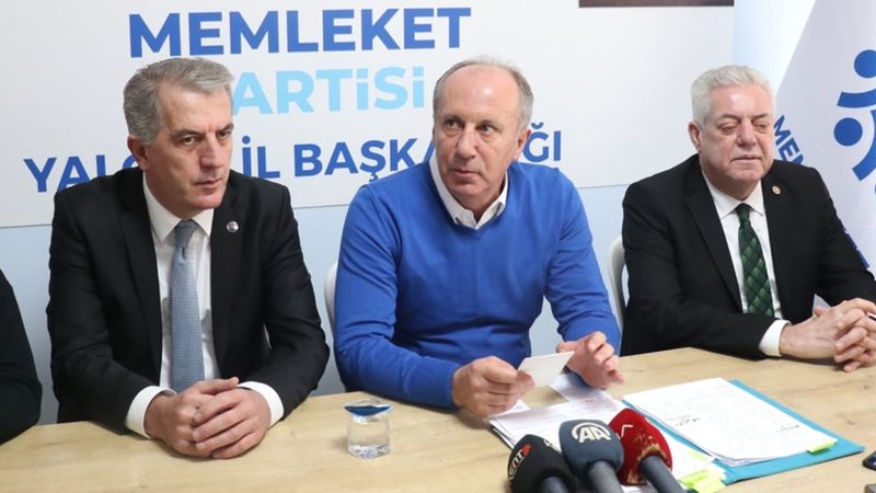 Muharrem İnce: Erken seçim diyorlar, ortada aday yok