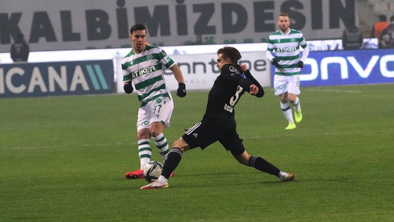 Beşiktaş, Konyaspor'a yenildi