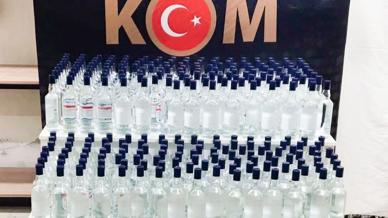 Eskişehir’de 400 litre kaçak etil alkol ele geçirildi
