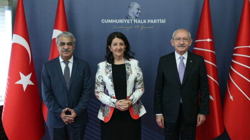 HDP'den CHP Genel Merkezi'ne ziyaret