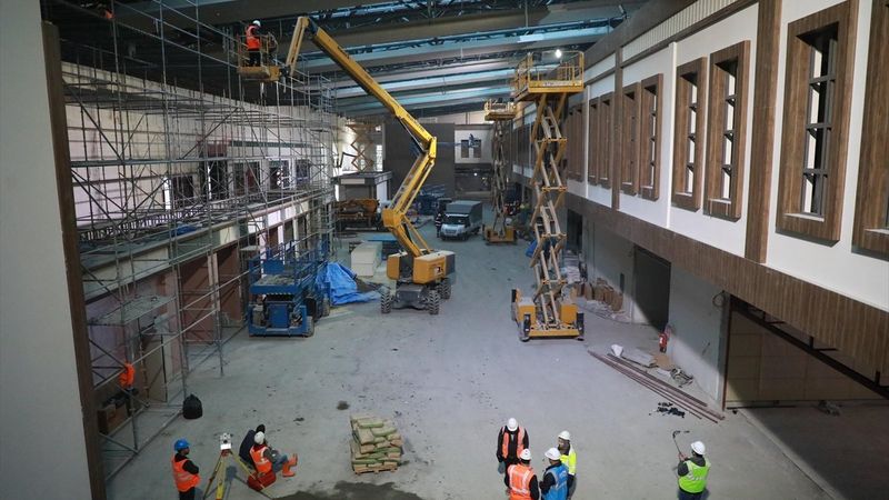 Rize-Artvin Havalimanı'nda yürütülen çalışmalarda son durum