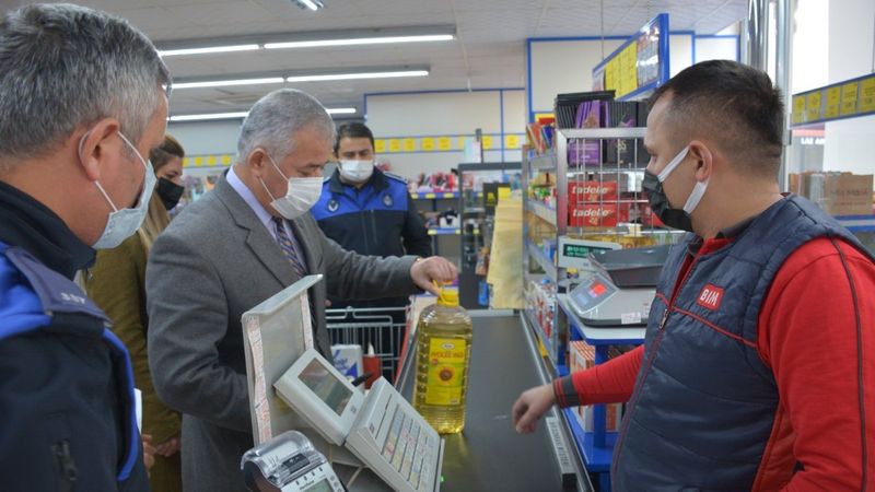 Zonguldak'ta fahiş fiyat denetiminde 4 markete tutanak tutuldu