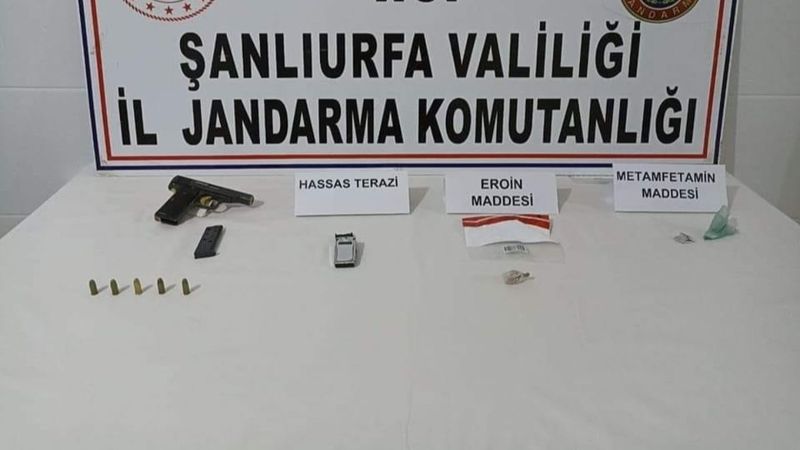 Şanlıurfa'da uyuşturucu operasyonu: 2 gözaltı