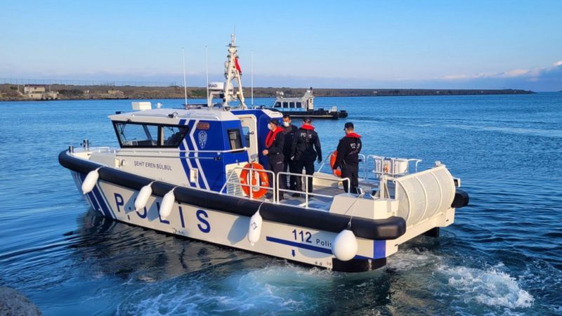 Şehit Eren Bülbül'ün adının verildiği bot suya indirildi