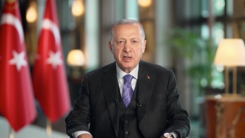 Cumhurbaşkanı Erdoğan'ın yeni yıl mesajı