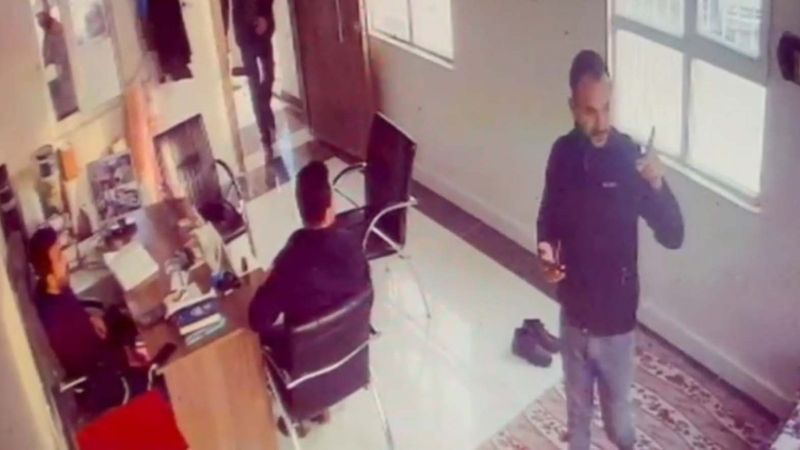 Şanlıurfa'da yorgun mermiden şans eseri kurtuldu