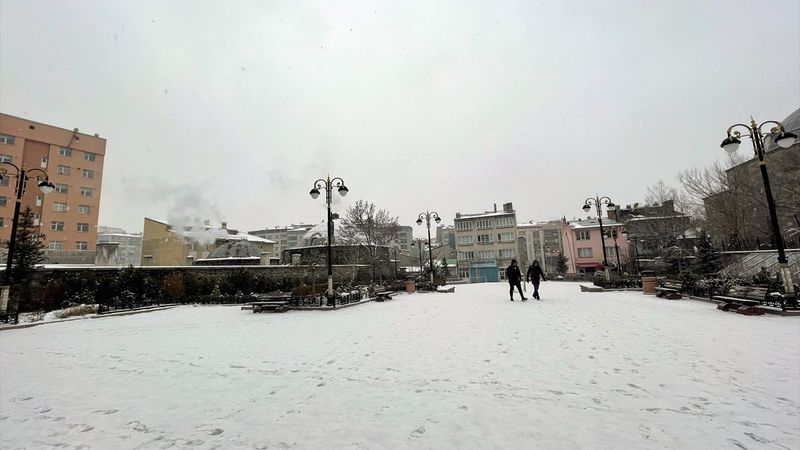Erzurum ve Kars'ta soğuk hava hayatı olumsuz etkiliyor
