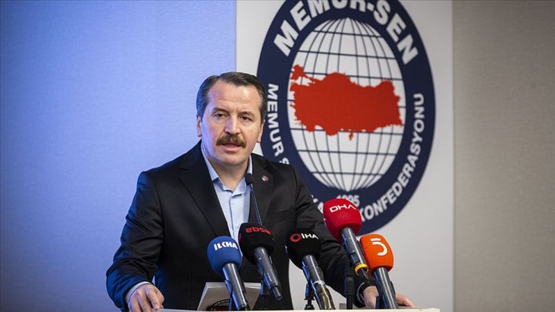 Memur-Sen Genel Başkanı Ali Yalçın: Ek zam şart olmuştur