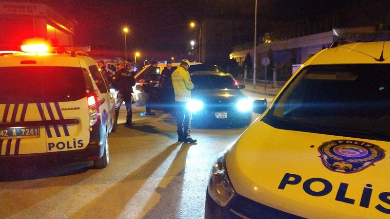 Konya'da polisten kaçan alkollü sürücü: Sorun çıkartmak istemedim