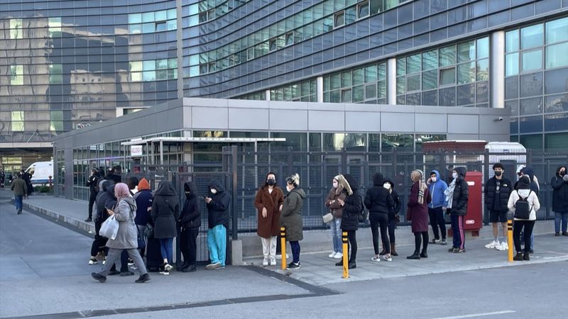 İstanbul'da hastanelerde Omicron yoğunluğu