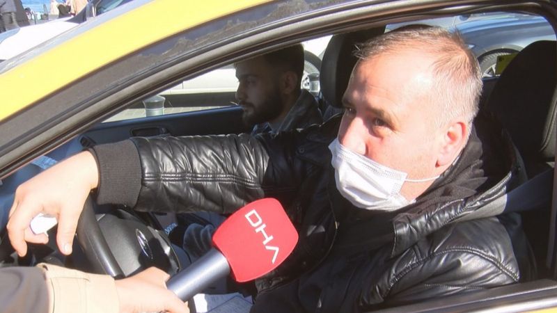 Eminönü'nde taksilere denetim gerçekleştirildi