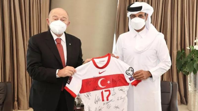 Nihat Özdemir'den Katar Futbol Federasyonu'na ziyaret