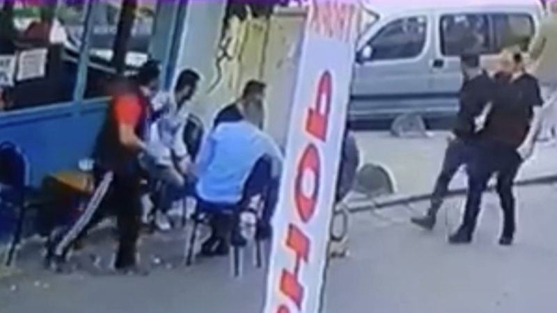 Beyoğlu’nda, tartışma sırasında yerden seken kurşunla yaralandı