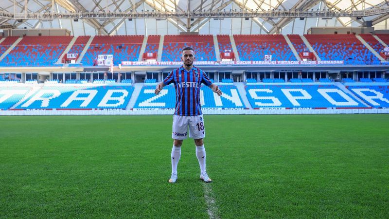 Edin Visca, Trabzonspor formasını giydi