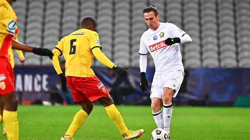 Lille'e Fransa Kupası'nda soğuk duş