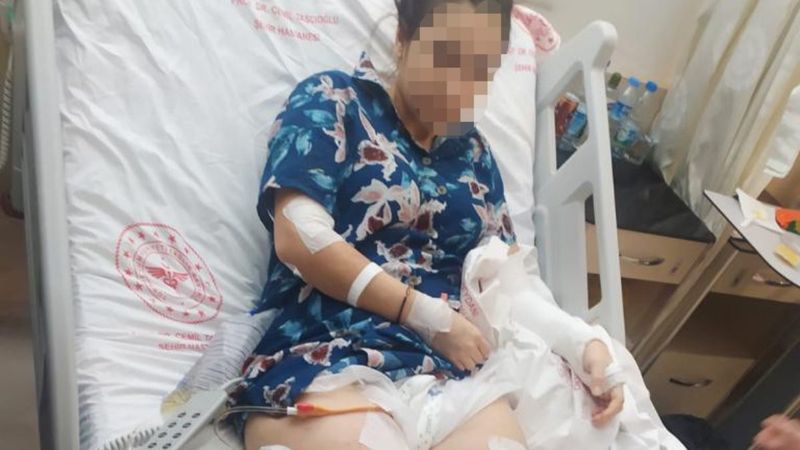 Kağıthane’de, çocuklarının önünde eşine 12 el ateş etti