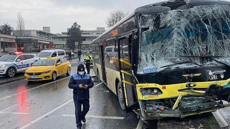 İstanbul'da İETT otobüslerinin kazaları dikkat çekiyor