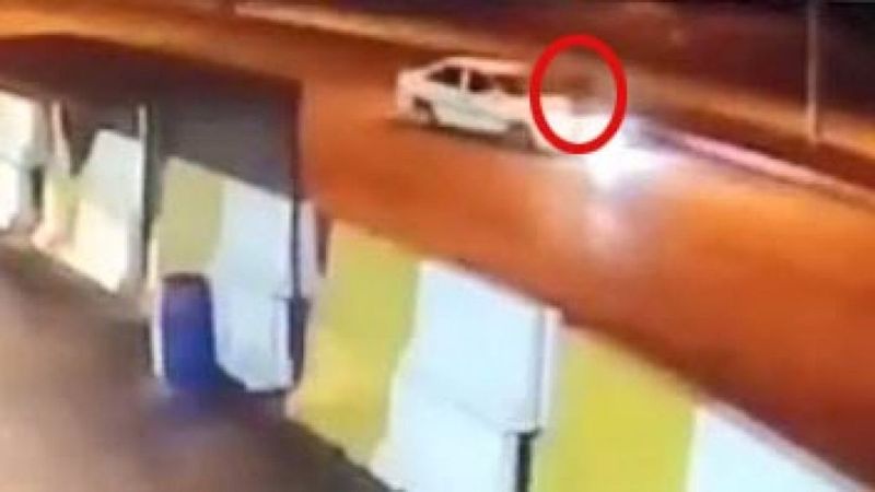 Denizli’de alkollü sürücü, polis memuruna çarpıp kaçtı