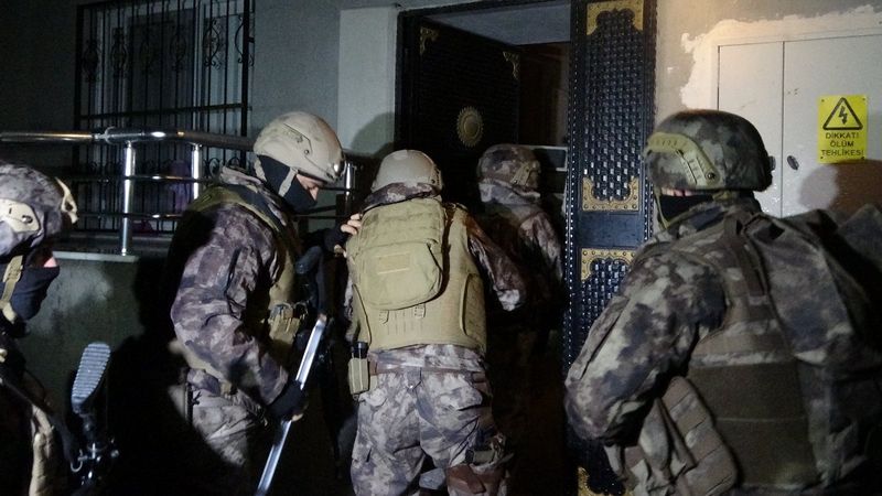 Mersin'de DEAŞ operasyonu