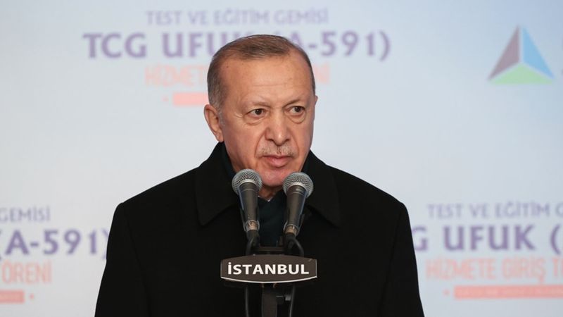 Cumhurbaşkanı Erdoğan'ın, TCG Ufuk'un Hizmete Giriş Töreni konuşması