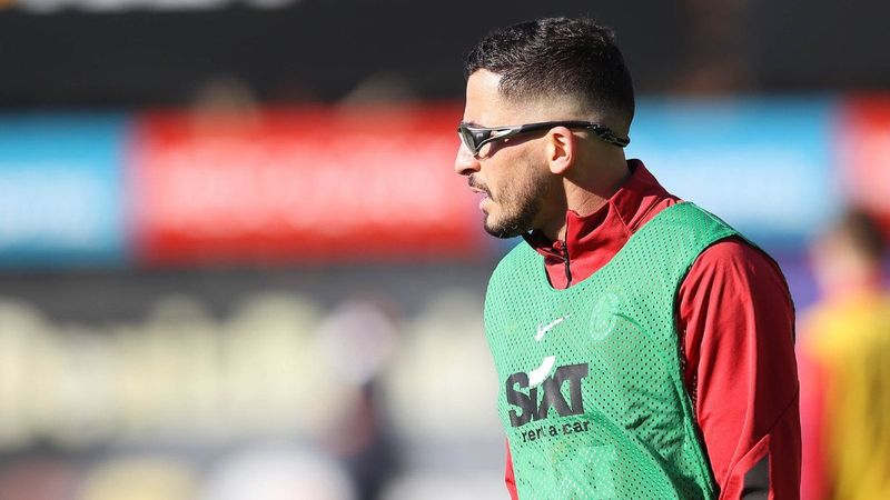 Omar Elabdellaoui, takımla birlikte çalıştı