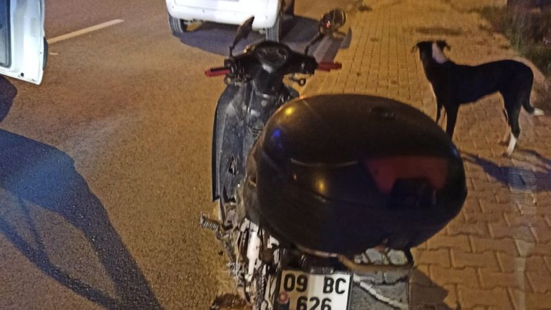 Aydın'da motosiklet kazası: 1 ağır yaralı