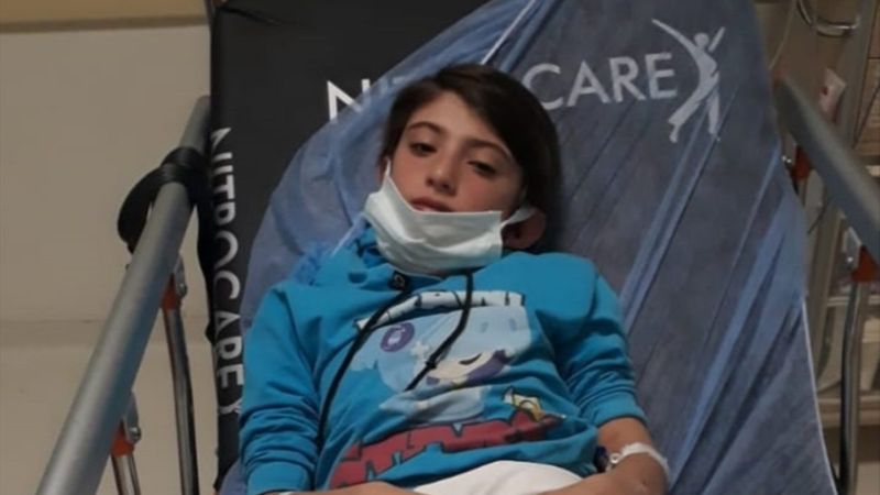 Isparta'da köpekten kaçarken bahçe duvarına çıkan çocuk, düşerek yaralandı