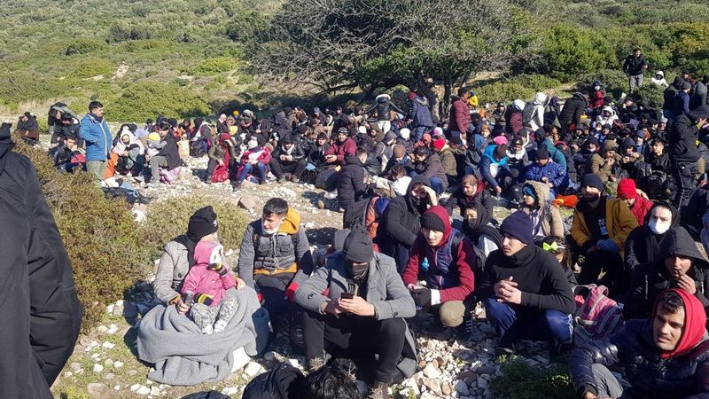 İzmir'de 492 kaçak göçmen yakalandı