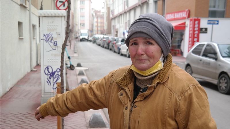 Eskişehir'de talihsiz kadın çalınan motosikletinin ardından gözyaşlarını tutamadı