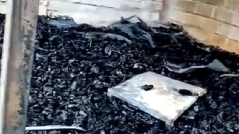 Kahramanmaraş’ta 150 kovan yangında kül oldu