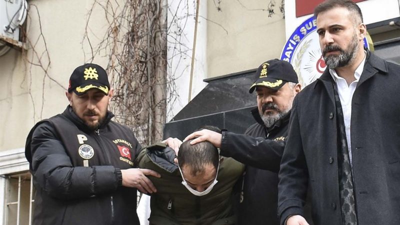 Kartal'da, hemşireyi öldüren saldırgan adliyede