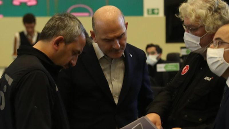 Süleynman Soylu kar yağışına karşı alınan tedbirleri inceledi