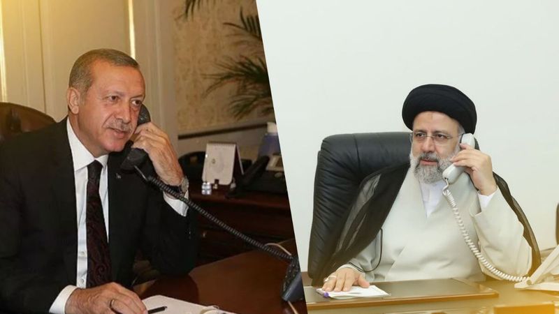 Cumhurbaşkanı Erdoğan ile İran Cumhurbaşkanı Reisi telefonda görüştü