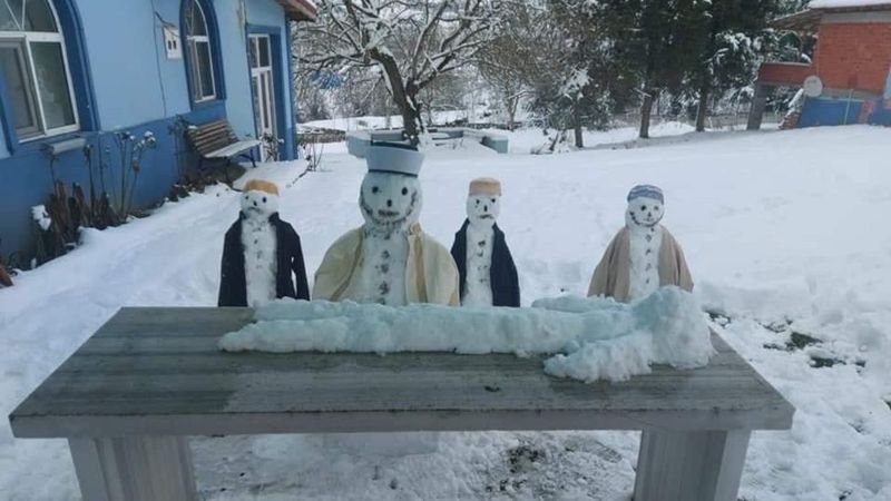 Sakarya'da kardan cemaat yapıldı