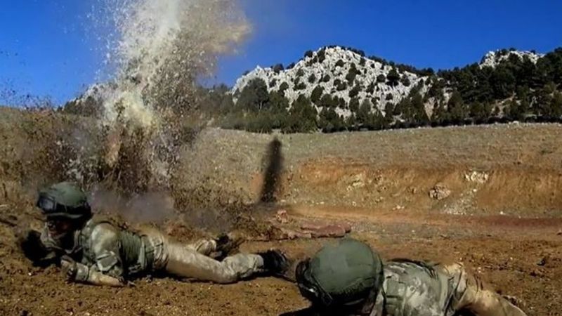 Komandoların eğitim görüntüleri