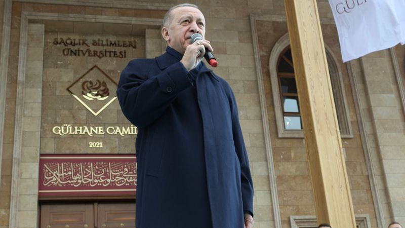 Cumhurbaşkanı Erdoğan'ın Gülhane Camii açılışı konuşması