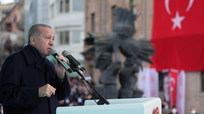 Cumhurbaşkanı Erdoğan'dan terörle mücadele mesajı