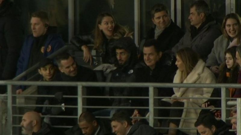 Allahyar ve Acun Ilıcalı, Hull City maçını izledi